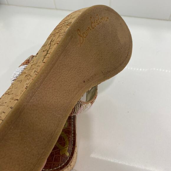 Sam Edelman sandals‎ wedge size 9M - Picture 3 of 6